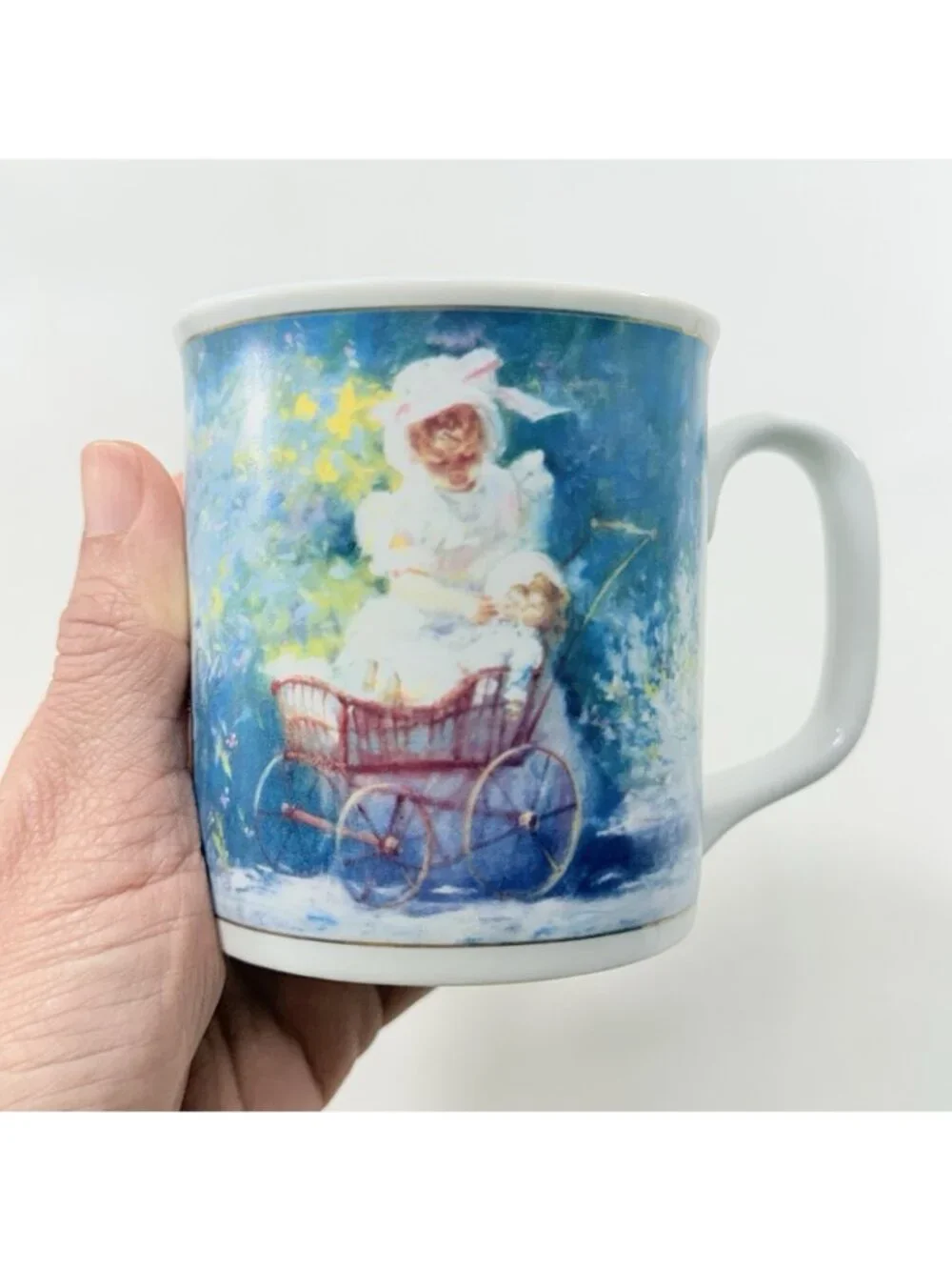 Vintage Richard Judson Zoland Childhood Dreams Mug 75921 Quote Caring Young Kid